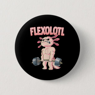 Chapa Redonda De 5 Cm Flexolotl Axolotl
