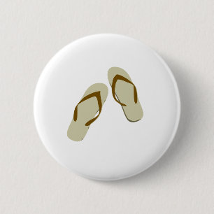 Chapa Redonda De 5 Cm Flip Flops / Thongs