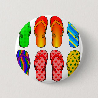 Chapa Redonda De 5 Cm Flips-flopes