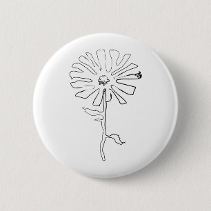 Chapa Redonda De 5 Cm flor de acequia