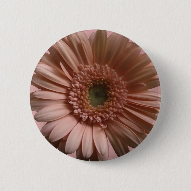 Chapa Redonda De 5 Cm Flor de la margarita (Anverso)