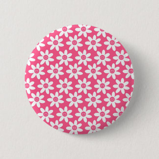 Chapa Redonda De 5 Cm Flor ornamental