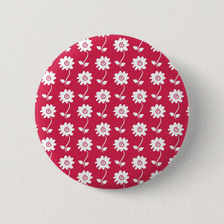 Chapa Redonda De 5 Cm Flor ornamental