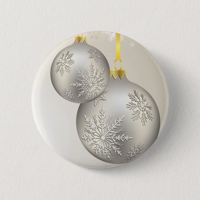 Chapa Redonda De 5 Cm Floral fina monograma Guay Cute Girly Retro (Anverso)