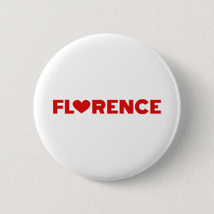 Chapa Redonda De 5 Cm Florence Love