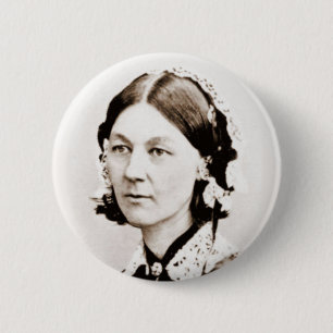 Chapa Redonda De 5 Cm Florence Nightingale