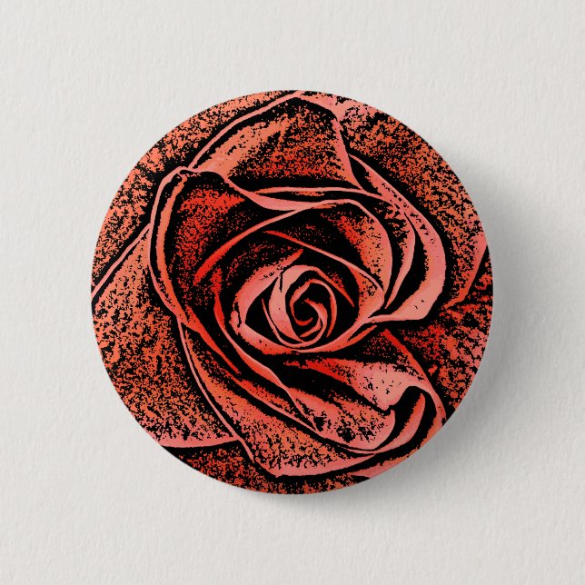 CHAPA REDONDA DE 5 CM FLORES DE PAÍSES GARDEN (Anverso)