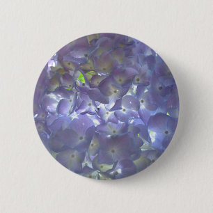 Chapa Redonda De 5 Cm Flores elegantes de color boho polvoriento claro m