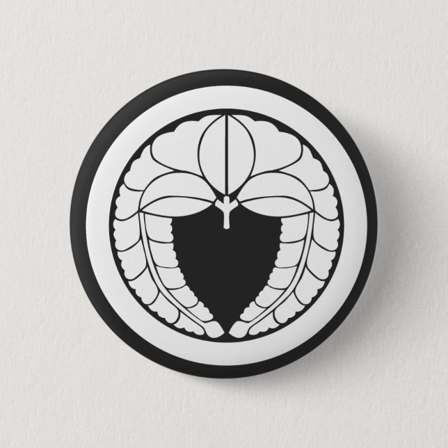 Chapa Redonda De 5 Cm Flores [Family Crests] (Anverso)