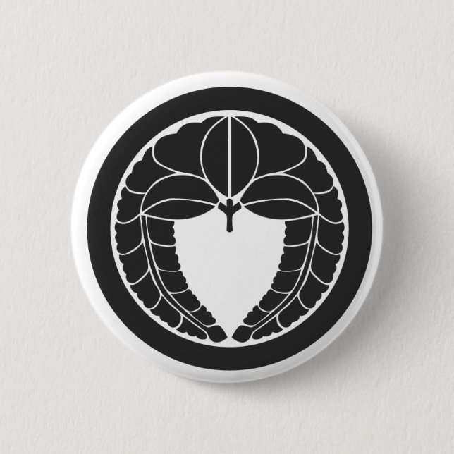 Chapa Redonda De 5 Cm Flores [Family Crests] (Anverso)