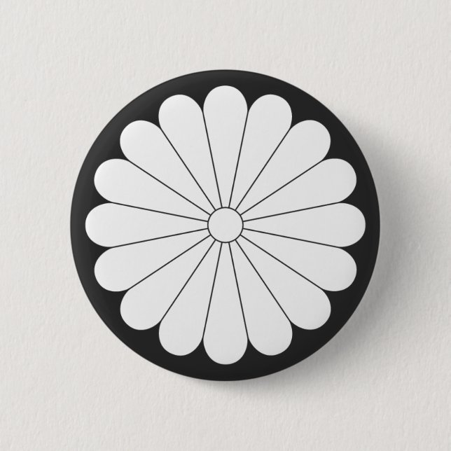 Chapa Redonda De 5 Cm Flores [Family Crests] (Anverso)