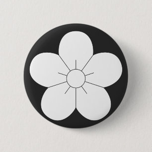 Chapa Redonda De 5 Cm Flores [Family Crests]