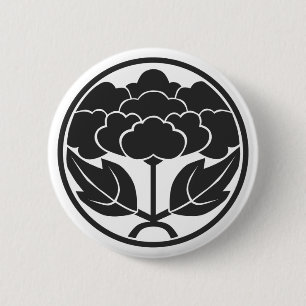 Chapa Redonda De 5 Cm Flores [Family Crests]