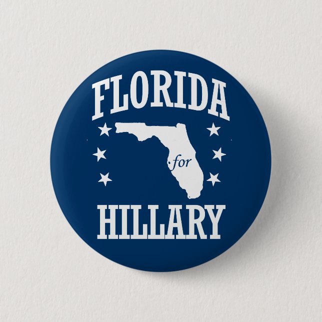 CHAPA REDONDA DE 5 CM FLORIDA PARA HILLARY (Anverso)