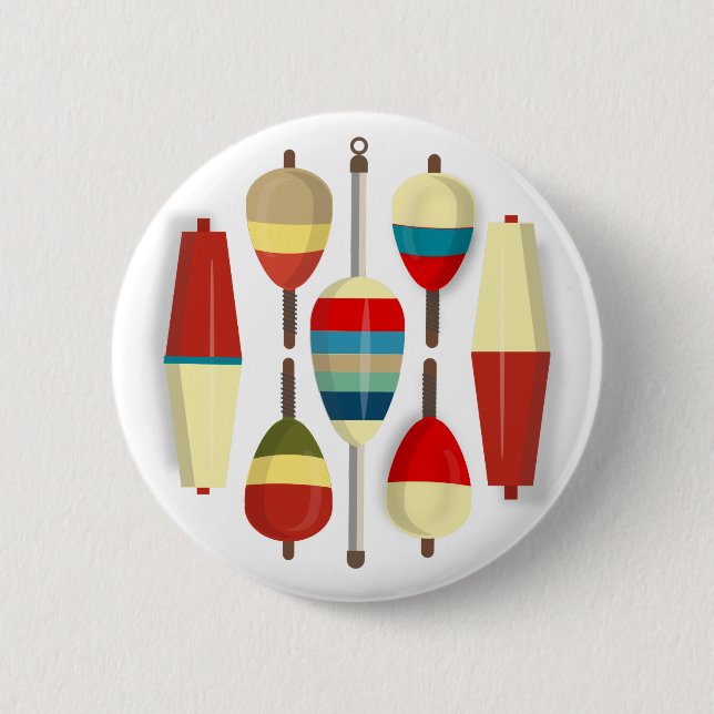 Chapa Redonda De 5 Cm Flotas de pesca/Bobinas (Anverso)