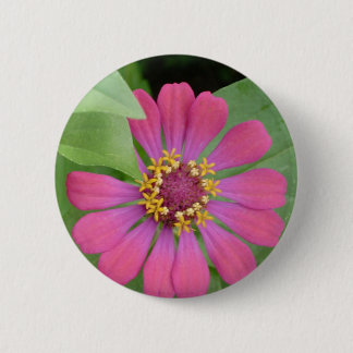 Chapa Redonda De 5 Cm Flower power