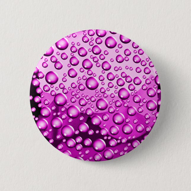 Chapa Redonda De 5 Cm Flujos de amor, Purle_ (Anverso)