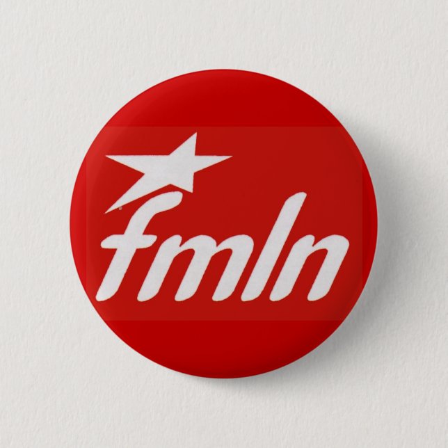 CHAPA REDONDA DE 5 CM FMLN (Anverso)