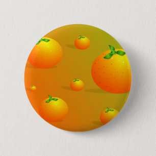 Chapa Redonda De 5 Cm Fondo anaranjado