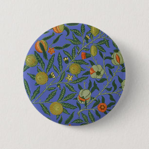 Chapa Redonda De 5 Cm Fondo de escritorio William Morris Pomegranate