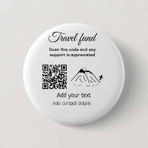 Chapa Redonda De 5 Cm Fondo de viajes de vacaciones de la luna de miel d