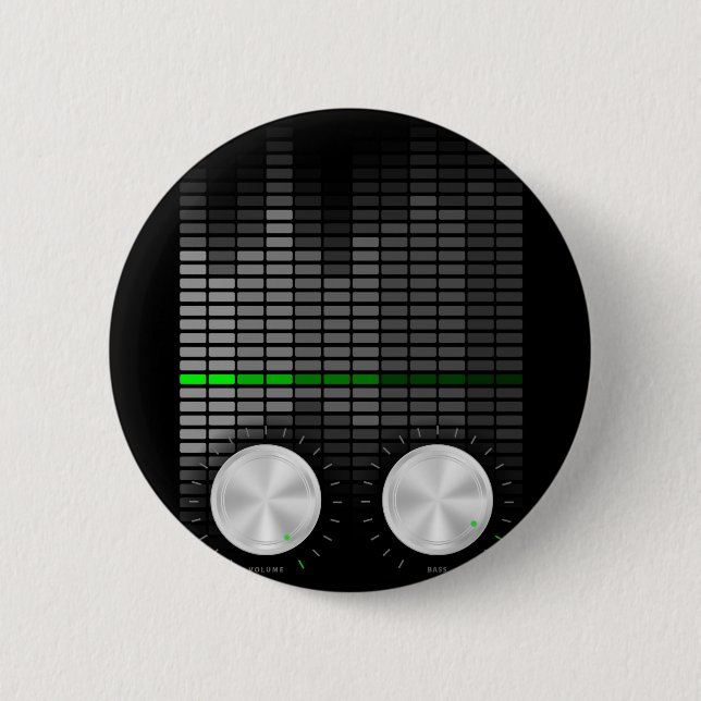 Chapa Redonda De 5 Cm Fondo del fiesta (Anverso)