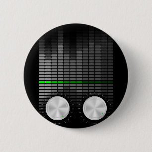 Chapa Redonda De 5 Cm Fondo del fiesta