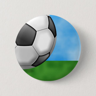 Chapa Redonda De 5 Cm Fondo del fútbol