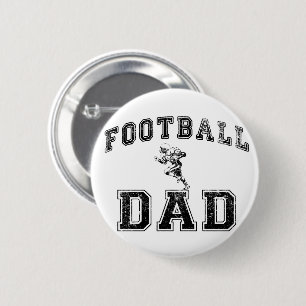 Chapa Redonda De 5 Cm Football Dad