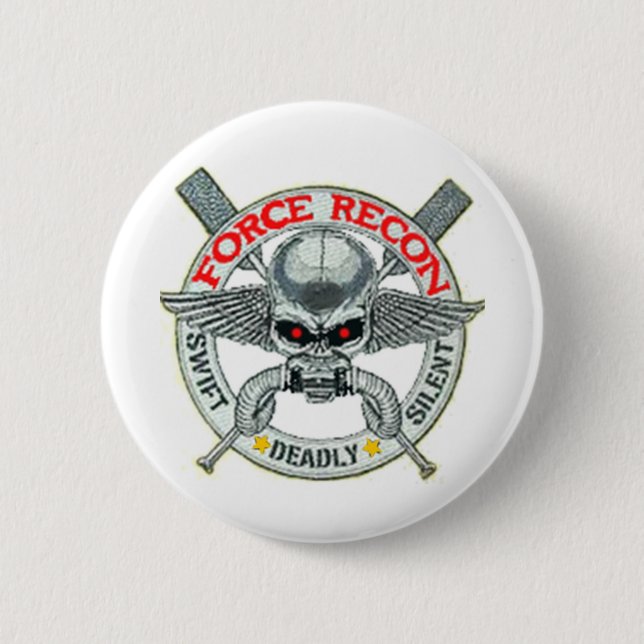 CHAPA REDONDA DE 5 CM FORCE RECON (Anverso)