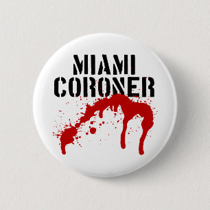 Chapa Redonda De 5 Cm Forense del paladio del metro de Miami