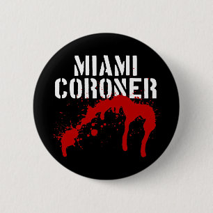 Chapa Redonda De 5 Cm Forense del paladio del metro de Miami