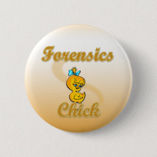 Chapa Redonda De 5 Cm Forensics Chick