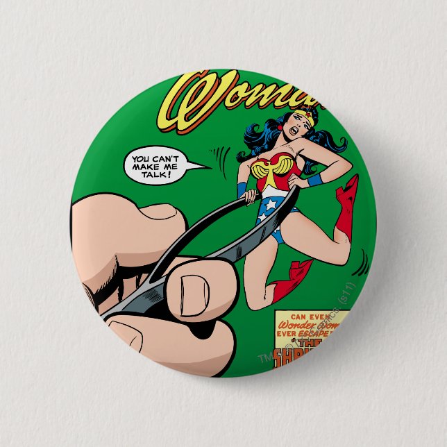 Chapa Redonda De 5 Cm Fórmula de reducción de Wonder Woman (Anverso)