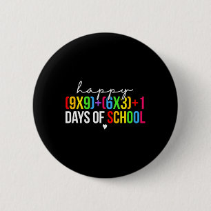 Chapa Redonda De 5 Cm Fórmula Matemática 100 Días De Maestra Divertida E