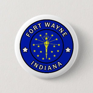 Chapa Redonda De 5 Cm Fort Wayne Indiana