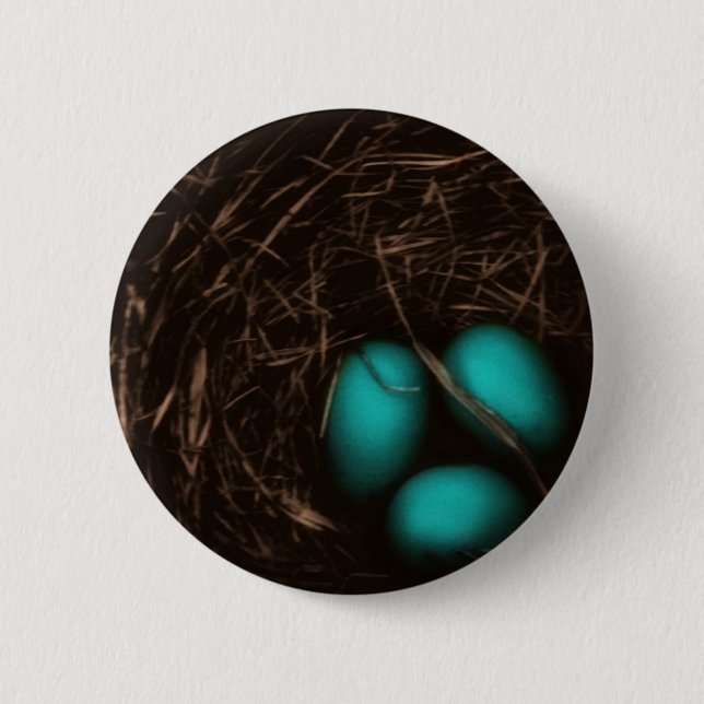 Chapa Redonda De 5 Cm Foto de la jerarquía del petirrojo (Anverso)