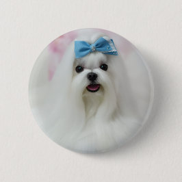 Chapa Redonda De 5 Cm Foto de perro personalizada | Fur Baby lindo perso