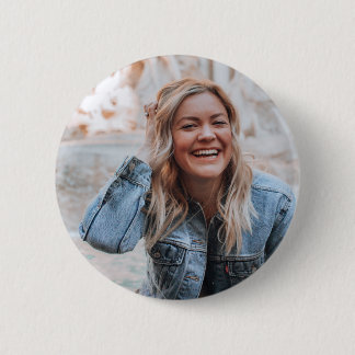 Chapa Redonda De 5 Cm Foto personalizada