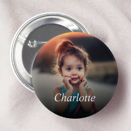 Chapa Redonda De 5 Cm Foto personalizado