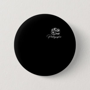 Chapa Redonda De 5 Cm Fotógrafo Camarógrafo Cámara Foco Gi