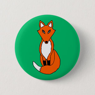 Chapa Redonda De 5 Cm Fox