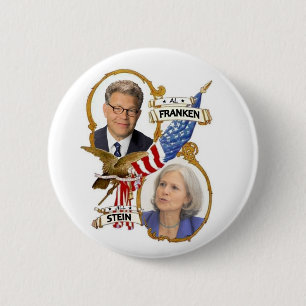 Chapa Redonda De 5 Cm Franken-Stein for President 2012