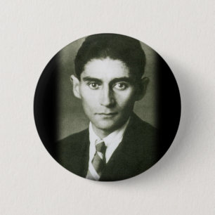 Chapa Redonda De 5 Cm Franz Kafka
