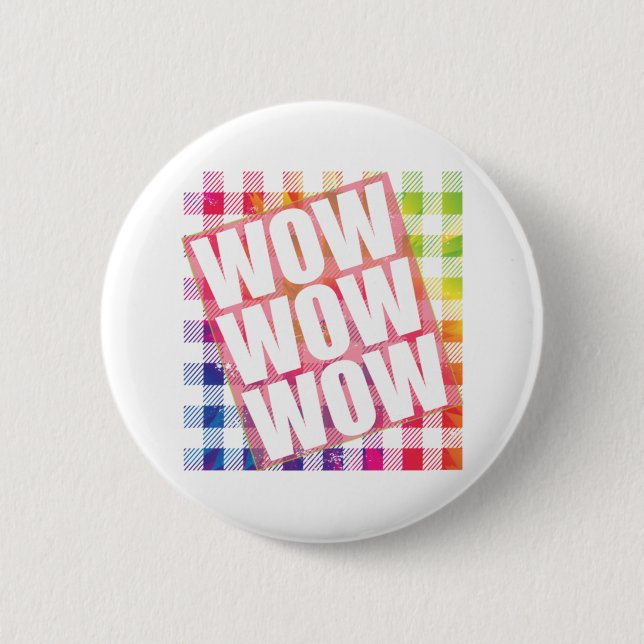 Chapa Redonda De 5 Cm Free Day Wow - WOW WOW Meme Essential (Anverso)