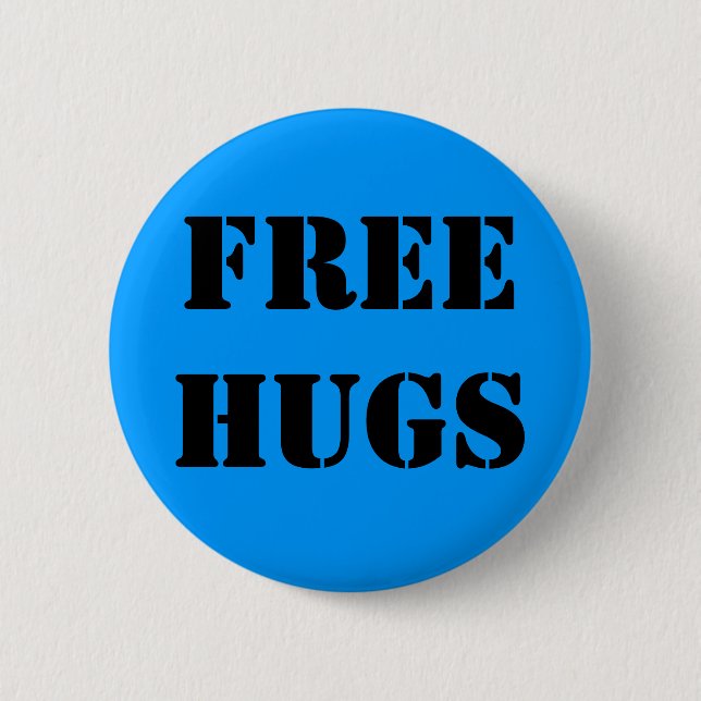 CHAPA REDONDA DE 5 CM FREEHUGS (Anverso)