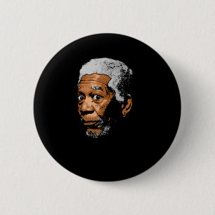 Chapa Redonda De 5 Cm Freeman Funny Pop Art Pegatina