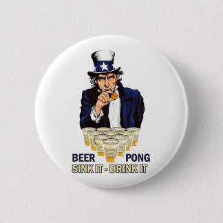 Chapa Redonda De 5 Cm Fregadero él bebida él Abe Lincoln