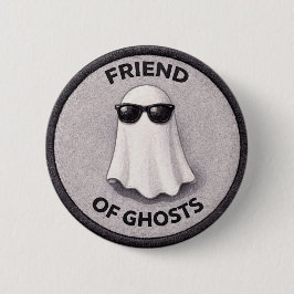 Chapa Redonda De 5 Cm Friend Of Ghosts Button