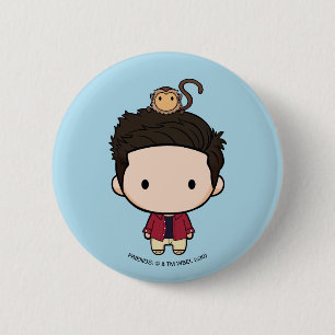 Chapa Redonda De 5 Cm FRIENDS™   Ross Chibi
